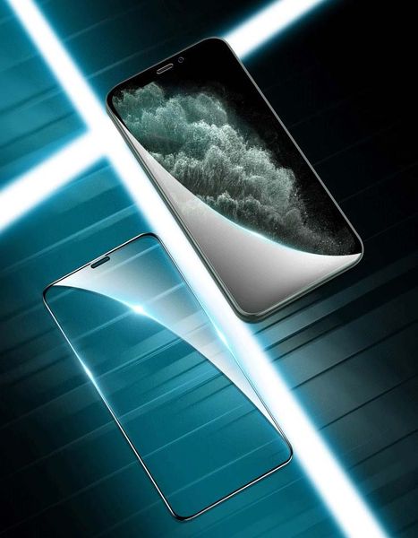 

Tempered Glass for iPhone 11Pro Max/11Pro/11/XS Max X/XS High Quality Screen Protectors Shockproof Protective Film Black Color