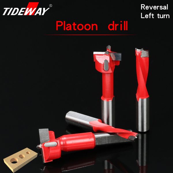 

tideway 4-35mm wood drill bit 4flute70mm length router bit row drilling for boring machine gang drills for wood carbide endmill