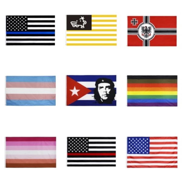 

2020 donald trump flags small flag president election hand held trump stick banner keep america great for home decoration#399