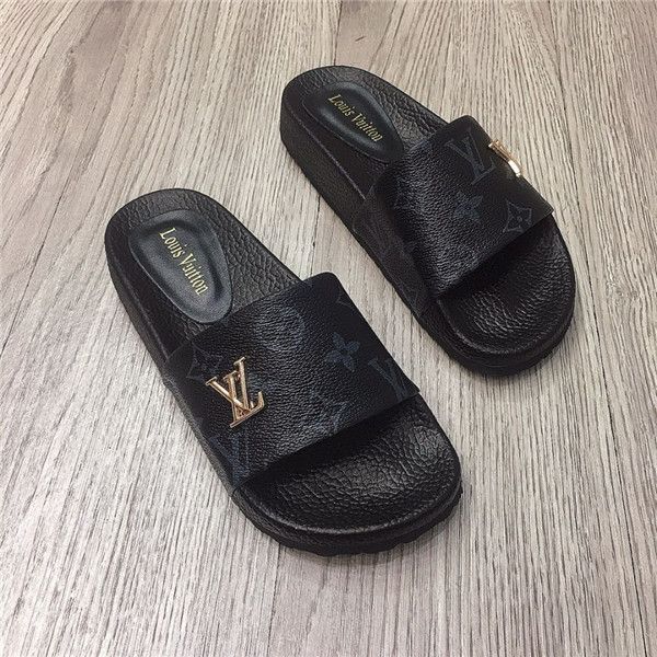 

2020new fashion men women slides shoes summer wide flat slippery sandals slipper flip flop size 35-42, Blue;gray