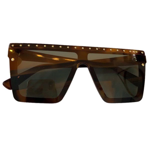 

2020 brand new design square sunglasses women fashion trend sun glasses female stylish uv400 glasses lentes de sol mujer, White;black