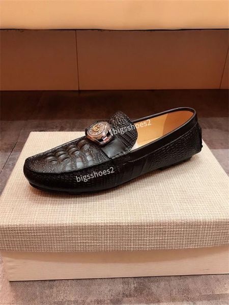 

men's fashion handmade loafers peas shoes spring man casual boat driving shoe men light flats size 38-44 hy200610, Black