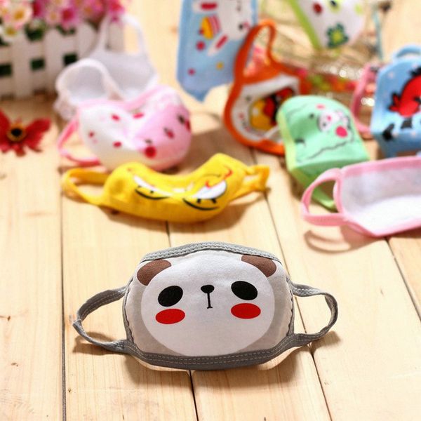 

kids face mask cubrebocas children cloth face masks cute dust masks childrens baby mask cartoon warm pure cotton double dust mask eumwe