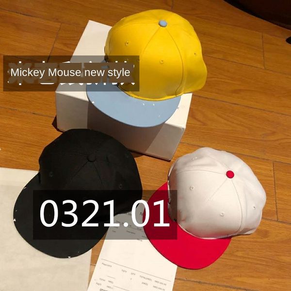 

new baby korean cap wo cap toque men women capmouse tide boys' and girls' hat adjustable children's hat 0321.01, Blue;gray