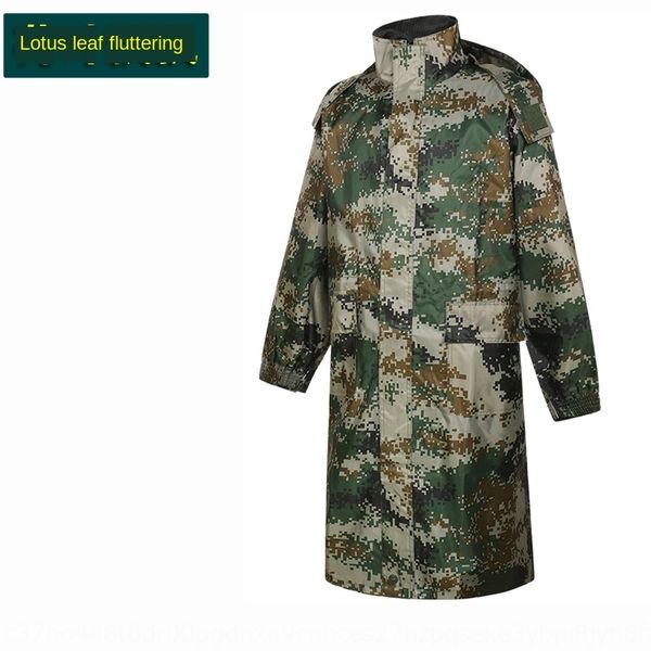 

czcsf 07 one-piece cloak digital digitaldigital long camouflage raincoat double-layer outdoor labor protection rescue breathable ponch