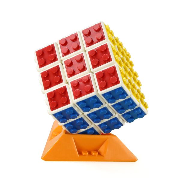 

rubik's cube children's toy novel puzzle decompression creative beginners third order rubik's cube smooth puzzle plastic toys