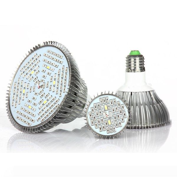 

30pcs e27 полный спектр 120leds 80w led grow light гидропоники лампы завод крытый цветение лампы par light