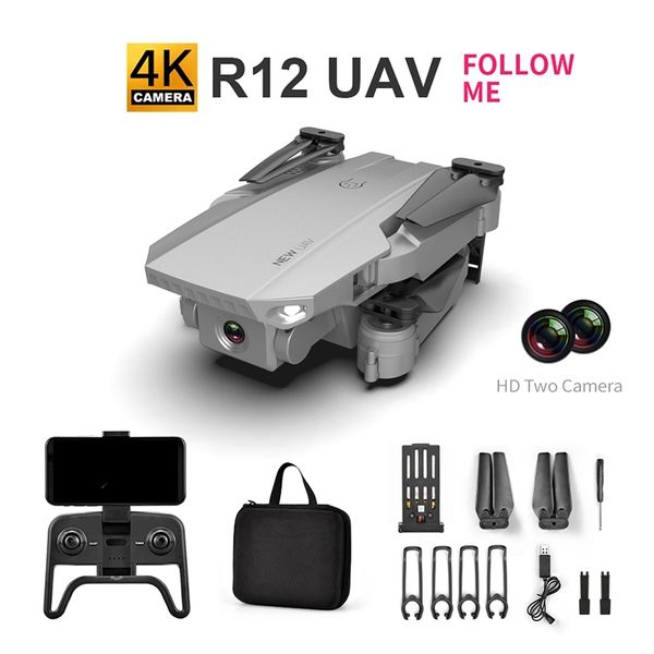 

rc drone 4k wifi fpv professional with camera hight hold mode optical flow positioning follow me dron cameras quadcopter kid toy