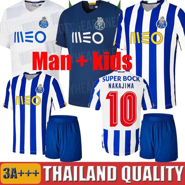 

20 21 fc porto soccer jersey shoya 2020 2021 soares marega telles home away 3rd football shirt corona men kids jerseys thailand, Black