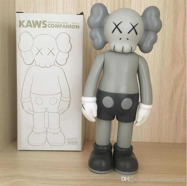 grey kaws doll
