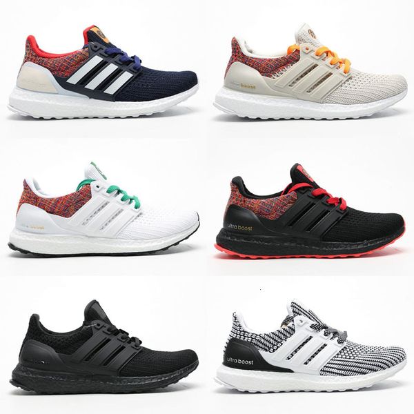 

ultra 3.0 4.0 triple black and white primeknit oreo blue grey men women running shoes ultra sport sneakers