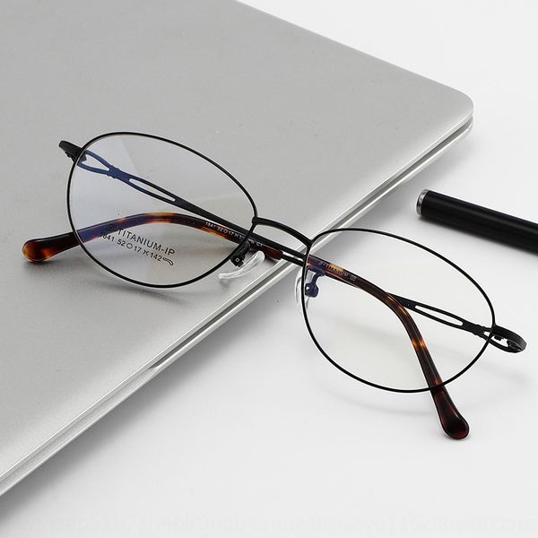 

ultra light titanium myopia danyang myopia glasses new fashion full frame women's glasses frame 1841, Silver