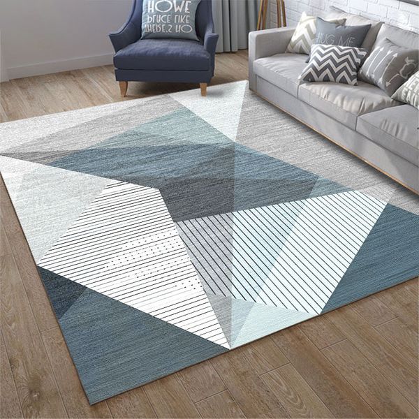 

multiple sizes geometric living room carpet area floor mat non-slip decorative rug bedroom study rugs modern carpets kitchen mat