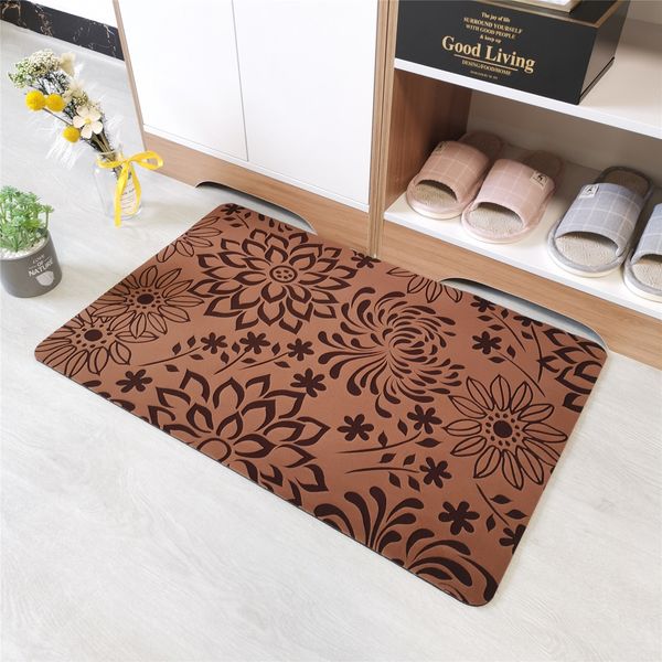 

floor rubber carpet non-slip waterproof bath non-slip flocking door bedroom living room carpet kitchen floor mat door mat