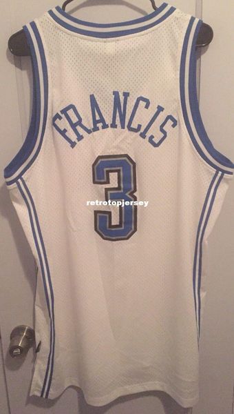 

wholesale steve francis jersey rb men sewn rare #3 t-shirt vest stitched basketball jerseys ncaa, Gray