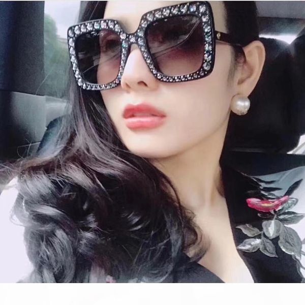

i 0148 sunglasses for women limited edition sparkling diamond designer frame popular uv protection sunglasses fashion summe, White;black