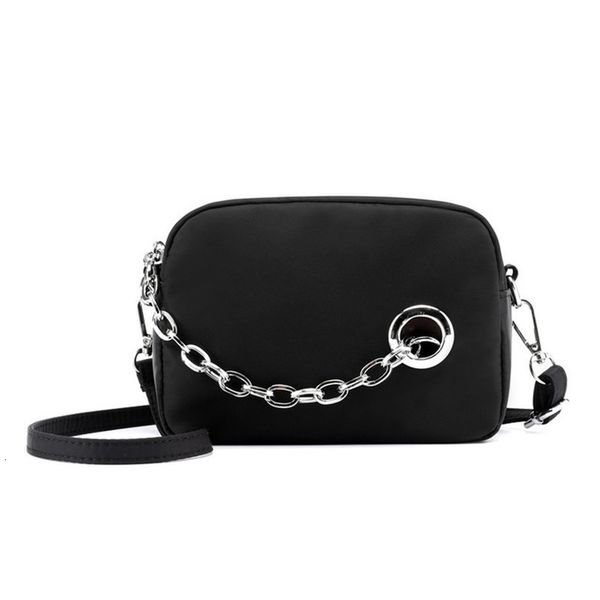 

handbags women bags nylon designer mini metal bag fashion wild oxford shoulder bag solid gothic crossbody bags