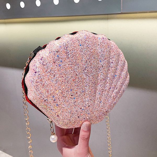 

the new trend with the mini shell bag female slung packet wild small fresh literary crossbody shoulder bag 1943 18x9x18cm
