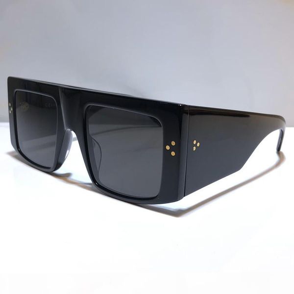 

4s105 fashion designer sunglasses for women big square frame new sunglasses simple atmosphere wild style uv400 protection lens eyewear, White;black