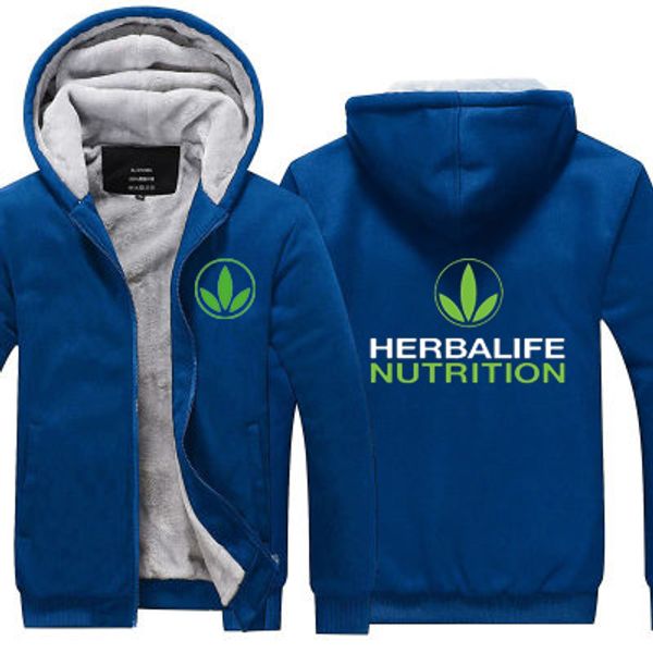 

winter herbalife nutrition logo printed men women warm thicken hoodies sweatshirts graphic fleeece jackets harajuku hoody coats