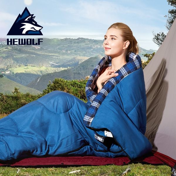 

male wolf outdoor thickened warm winter indoor lunch warm sleeping bagbreak can be spliced double bag single sleeping bag