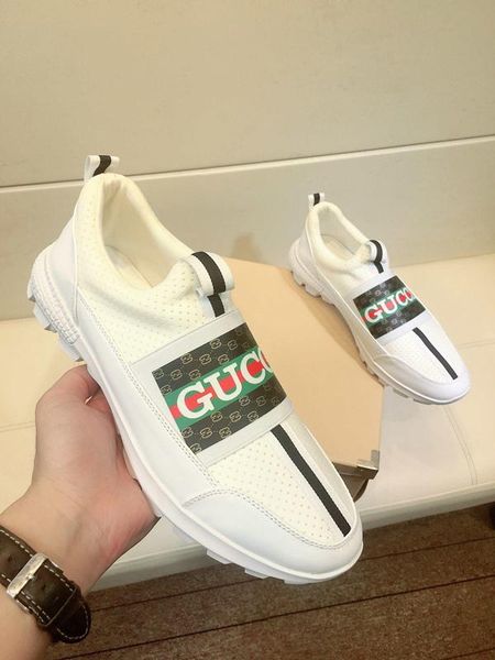 

2020-2019k summer new style brand men's leather comfortable low-casual shoes, high-quality fashion wild sports shoes, size: 38-44
