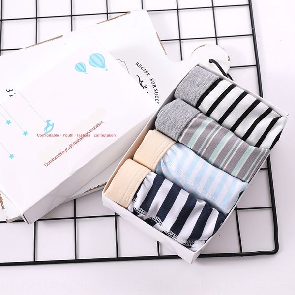 

men's underwear cotton stripes middle and large teenager students' shorts clothing underwear children's children's boxer, Camo