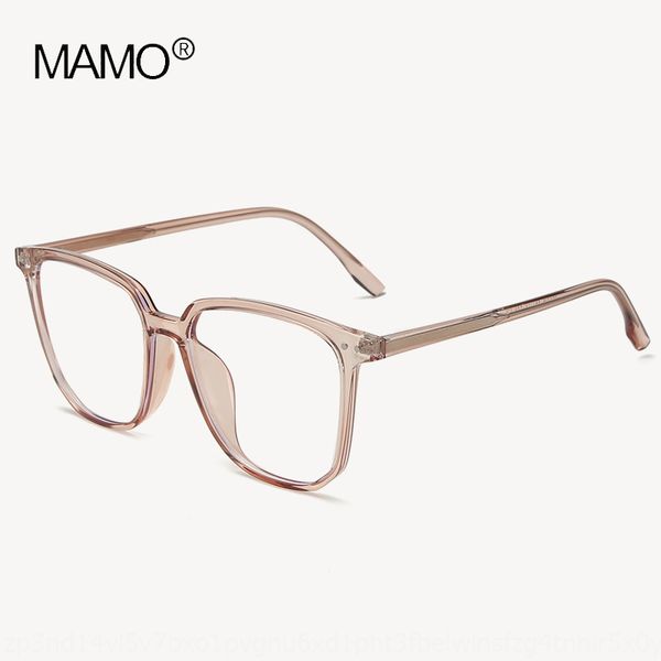 

5li1x m3006 new square large frame plate pin leg irregular frame light m3006 new flat square texture flat mirror anti-blue ligweight texture, Silver