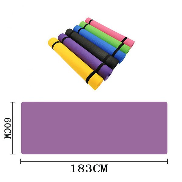 

yoga mats mat non slip meditation 1830*600*4mm eva pilates fitness exercise sport pad