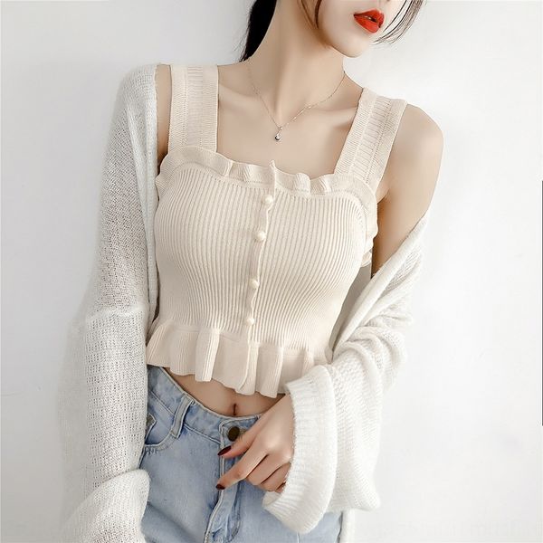 

hqnp5 828knitted female summer outer wear student short coat vestbase shirt 828knitted vest female summer outer wear student short, Camo