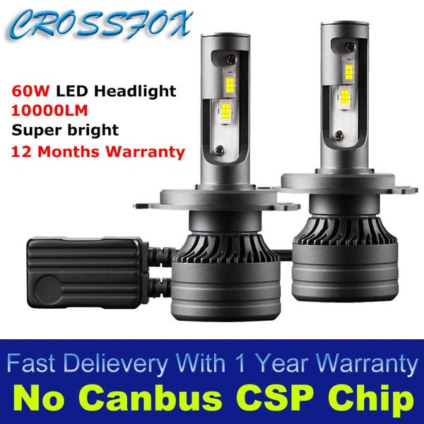 

led h7 h4 h11 canbus headlight luces led para auto high low beam headlight 6000k 10000lm auto h11 turbo ampoule lamp