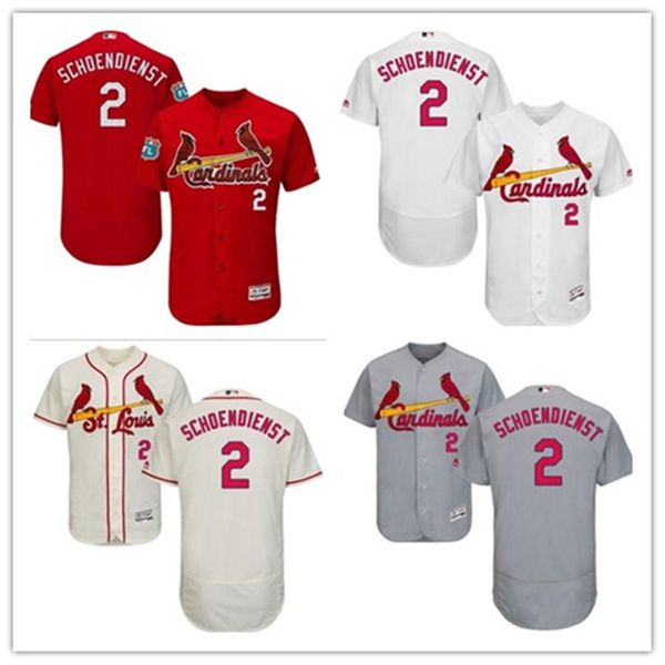 

custom any name number quality baseball jersey st. louis 2 red schoendienst#cardinal baseball wear men women youth jerseys shi, Blue;black
