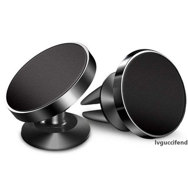 

2019 universal car phone holder magnetic suction aluminum alloy car navigation mobile phone holder 360 Â° rotation for iphone samsung huawei
