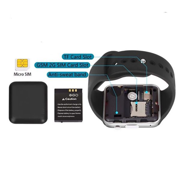 

smartwatch bluetooth smart вахт поддержка карт sim tf смарт наручные часы силиконовый ремешок смартфон с пакетом для перу бесплатной доставк
