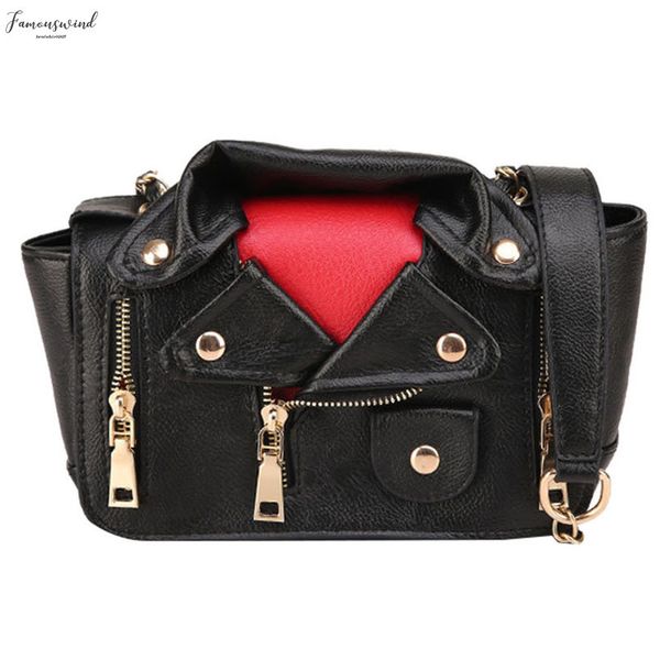 

women rivet solid shoulder bag zipper amp;hasp messenger bag ladies fashion wallet fashion motorcycle bag messenger bolso mujer p