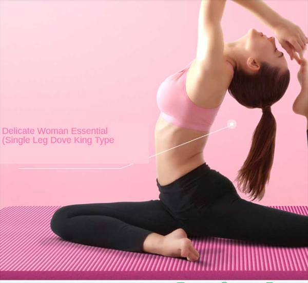

yoga mats thickened and widened mat fitness exercise women's lengthened antiskid men's beginner's home