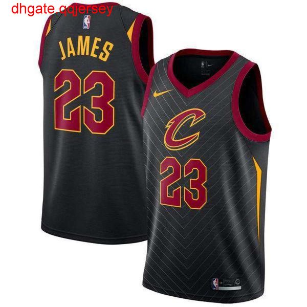 

summer 2020 black statement lebron james men'sjersey basketball, Gray