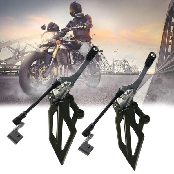 

1 pair non slip professional aluminum easy install durable replacement anti parts motorcycle brake pedal for
