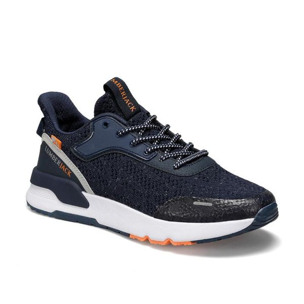 

flo perast is a navy blue men 's sneaker shoes lumberjack