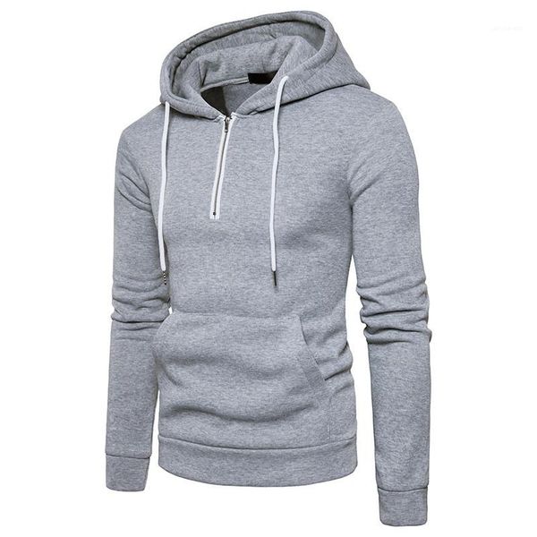 

sleeve hoodies designer sweatshirts autumn new male loose hooded cardigan zipper solid color man hoodies sports casual fashion long, Black