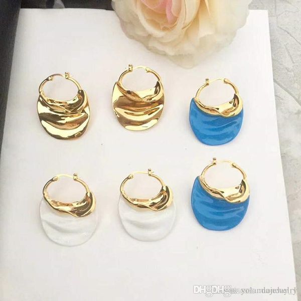 

europe and america trendy women earrings 3 colors for options yellow gold plated earrings for girls women for party wedding nice gift, Golden;silver