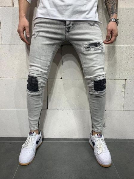 

5076 - limited edition грея cut fit мужские джинсы, Blue