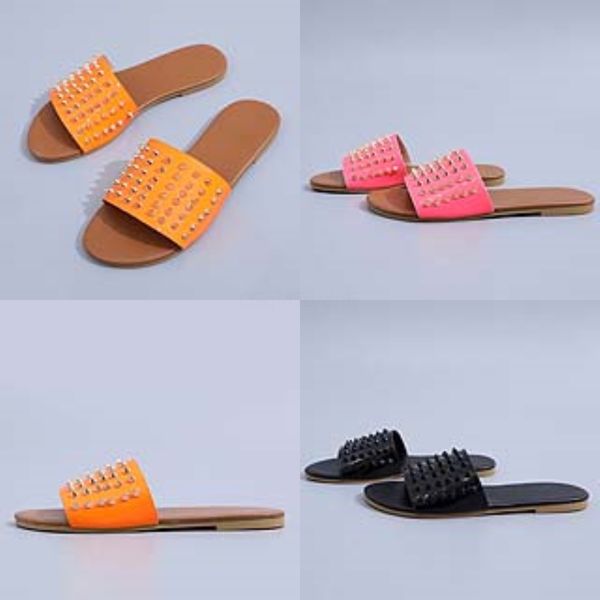 

campion dener slippers flip flops for women open toe wit buckle pink purple tick rubber insole comfy to wear wide flat size 36-39#492, Black