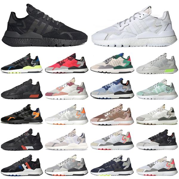 

2020 nite jogger men women running shoes triple black white joggers mens womens trainers sports sneakers runners size 36-45