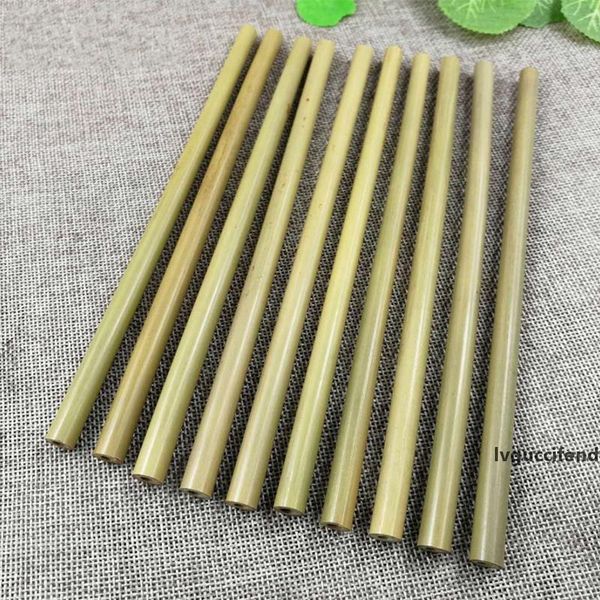 

bamboo straw reusable natural wood straws organic bamboo drinking straws for party birthday wedding bar tool