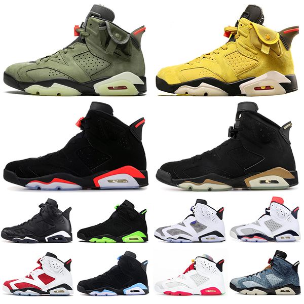 

2020 travis scott jumpman 6 bred 6s men basketball shoes hare alternate tinker hatfield outdoor platform mens sports sneakers trainers