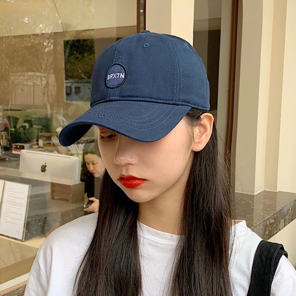 

2020 new hat women's baseball net red baseball cap men's korean fashion cap sunhat, Blue;gray