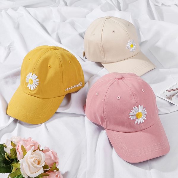 

men's and women's quan zhilong same fashion soft daisy fashionable summer baseball cap baseball cap sun hat, Blue;gray