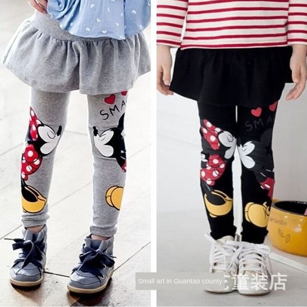 

owrek children's wear new 2020 spring tight tight pants children's tights and autumn girls' leggings skirt cotton cute leggin, Blue
