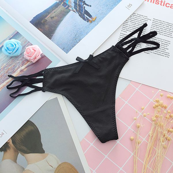 

panties for woman underwear 100% cotton breathable soft lingerie female briefs panty crisscross women's underpants, Black;pink